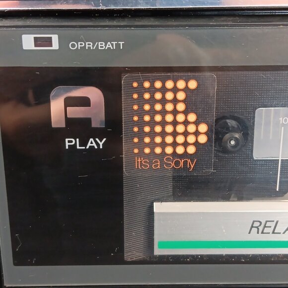 Vintage 1980’s Sony Boombox Blaster CFS-W360 Everything Works But Left Tape Deck - Picture 10 of 16